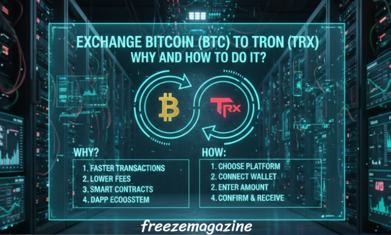 Exchange Bitcoin (BTC) to Tron (TRX): Why and How to Do It? - Freeze ...