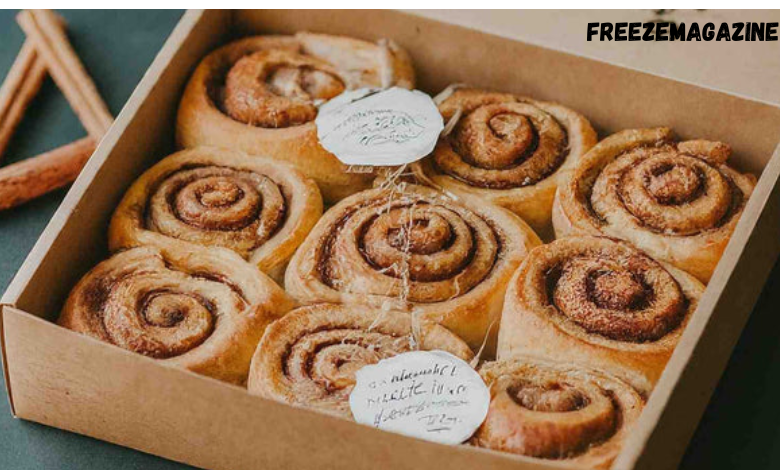 cinnamon roll packaging boxes