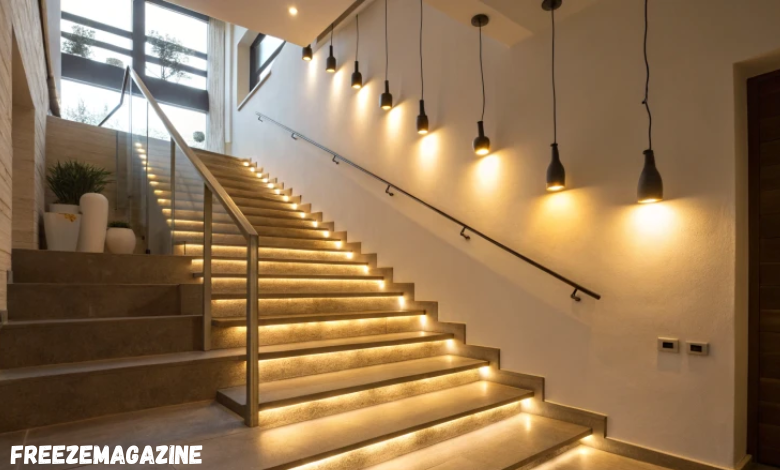 stair and hallway lighting