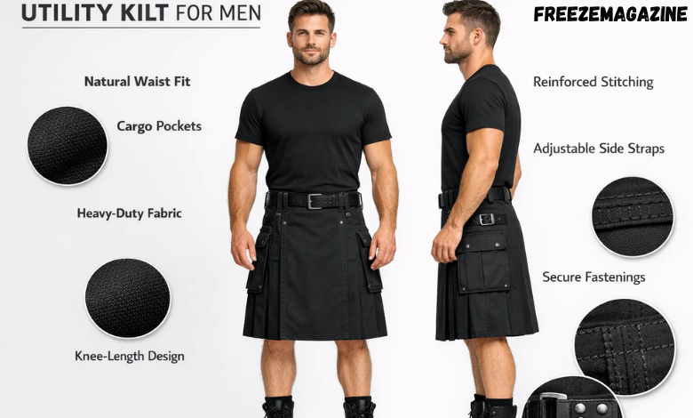 utility kilt for men