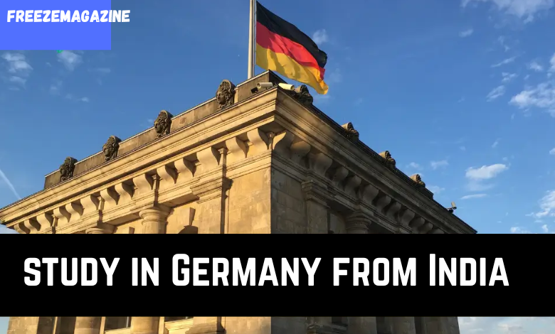 study in Germany from India