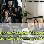 Traditional video shoot vs. AI avatar video creation on a laptop