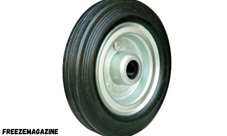 7 X 1.8 Solid Rubber Wheel guide