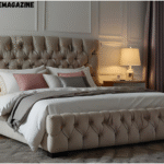 upholstered storage beds